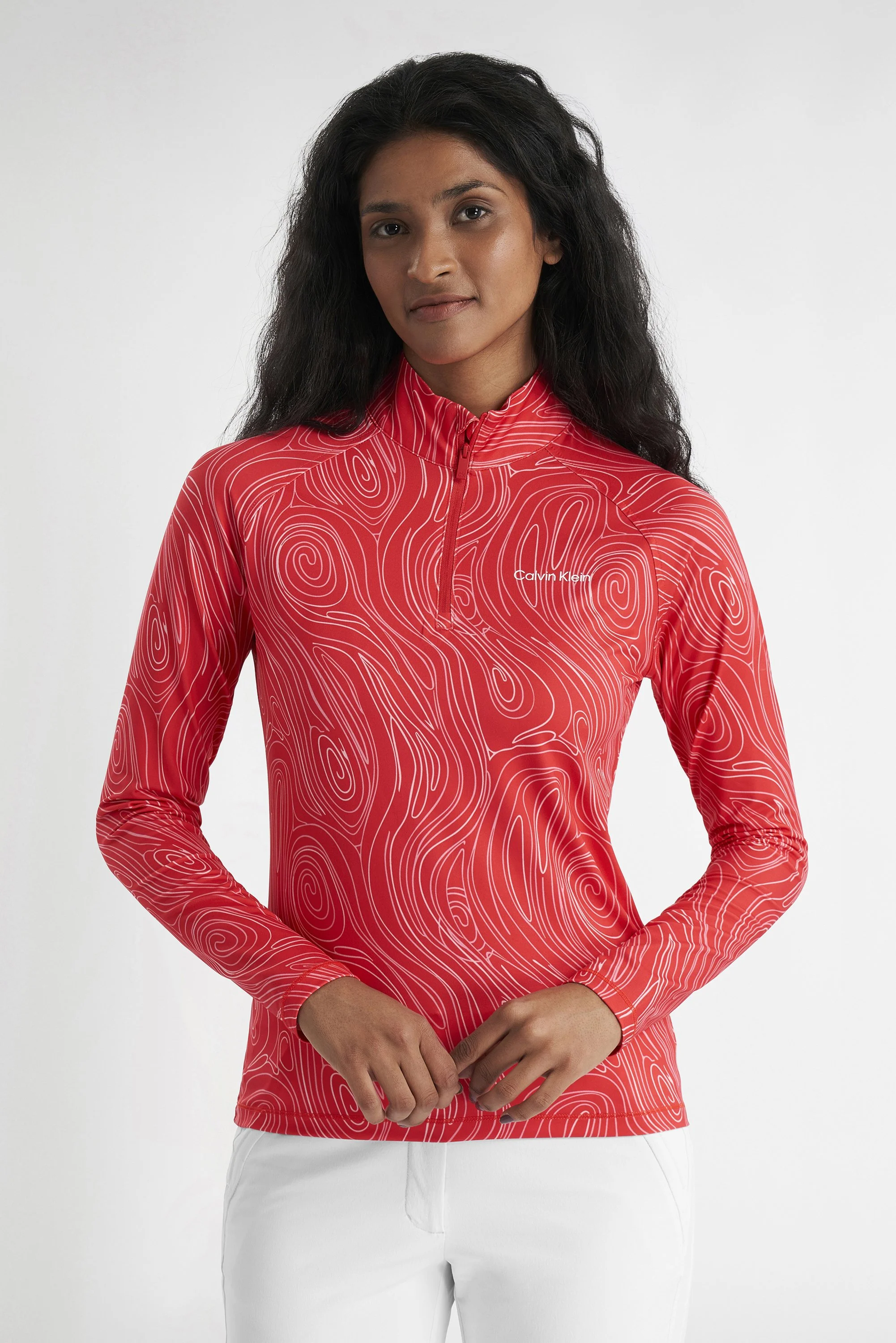 DAKOTA QUARTER ZIP TOP