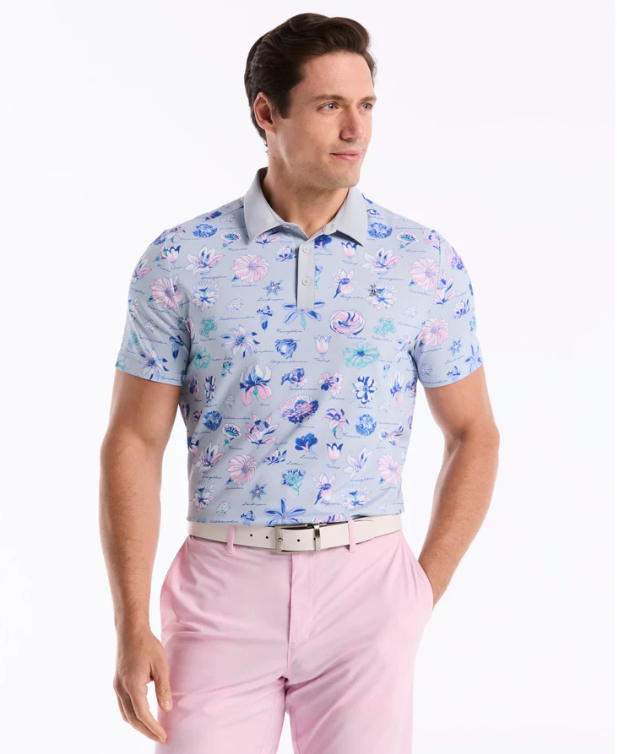 TEXT BOOK FLORAL Polo