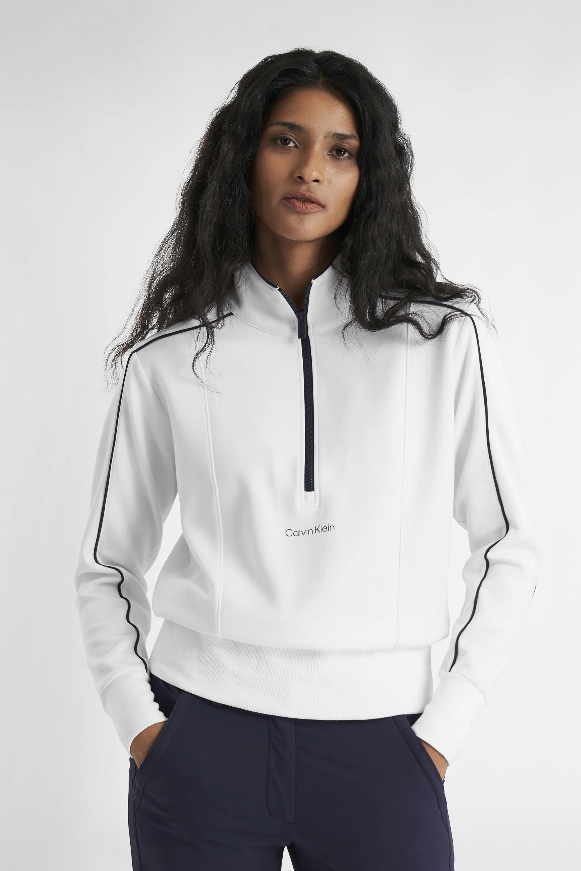 QUINTA QUARTER ZIP Top