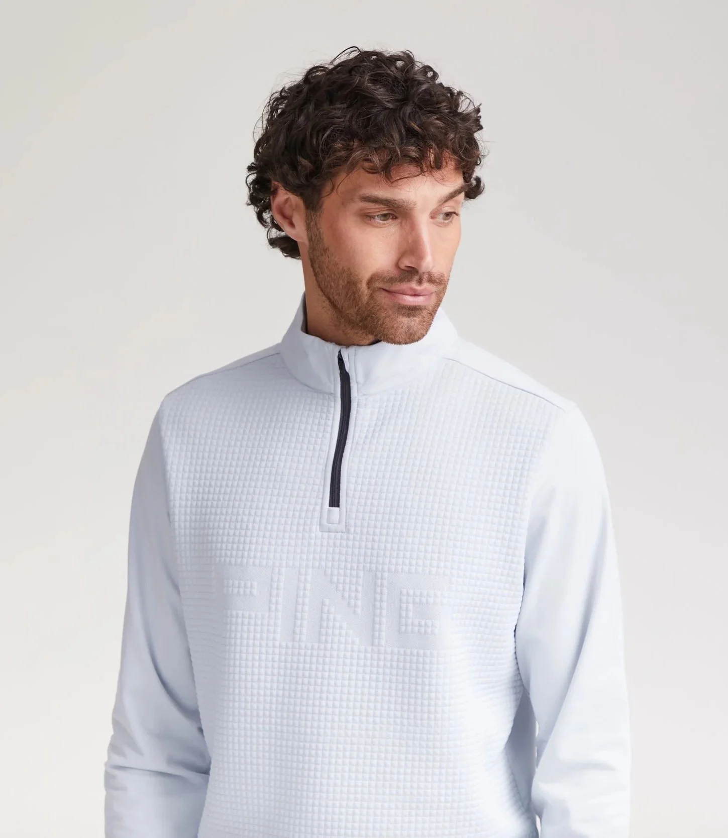 FARON PING JACQUARD MIDLAYER Top