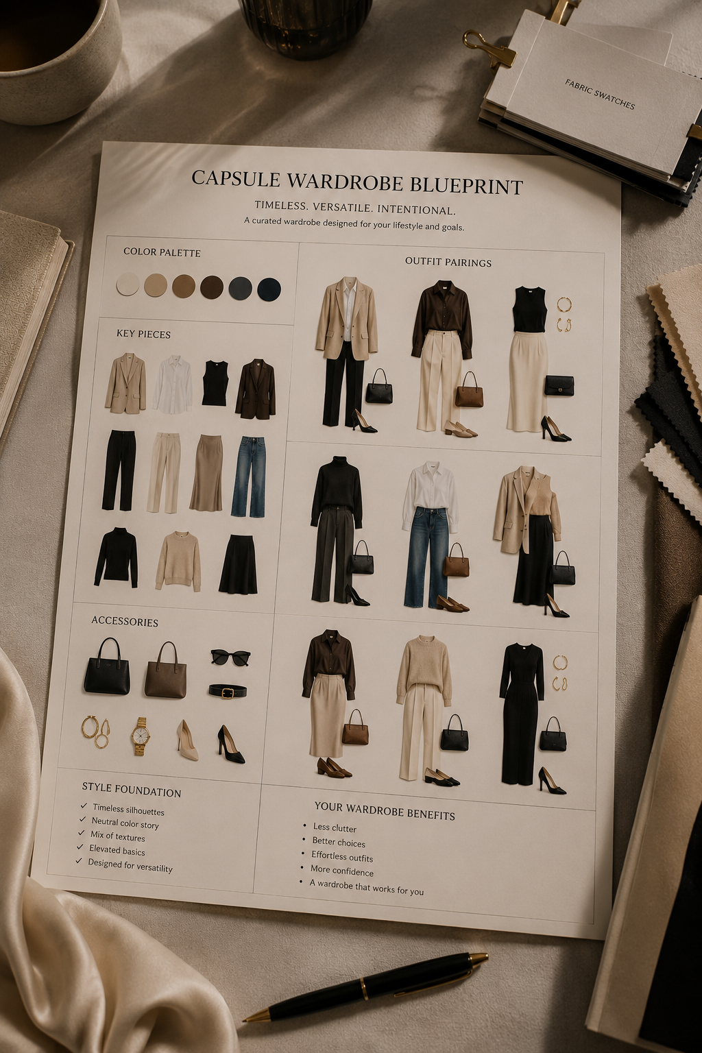 Capsule Wardrobe Blueprint