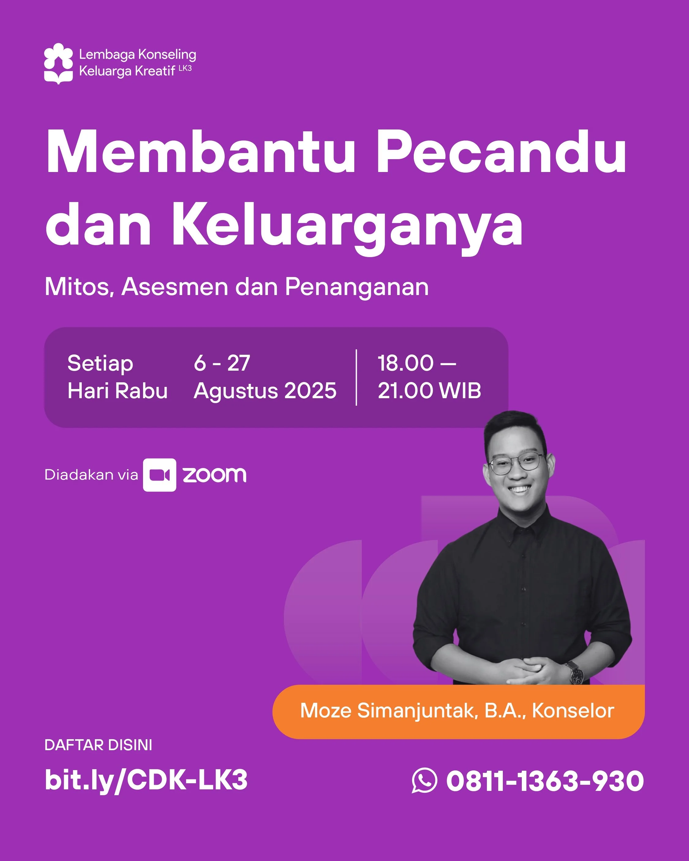 Membantu Pecandu dan Keluarganya