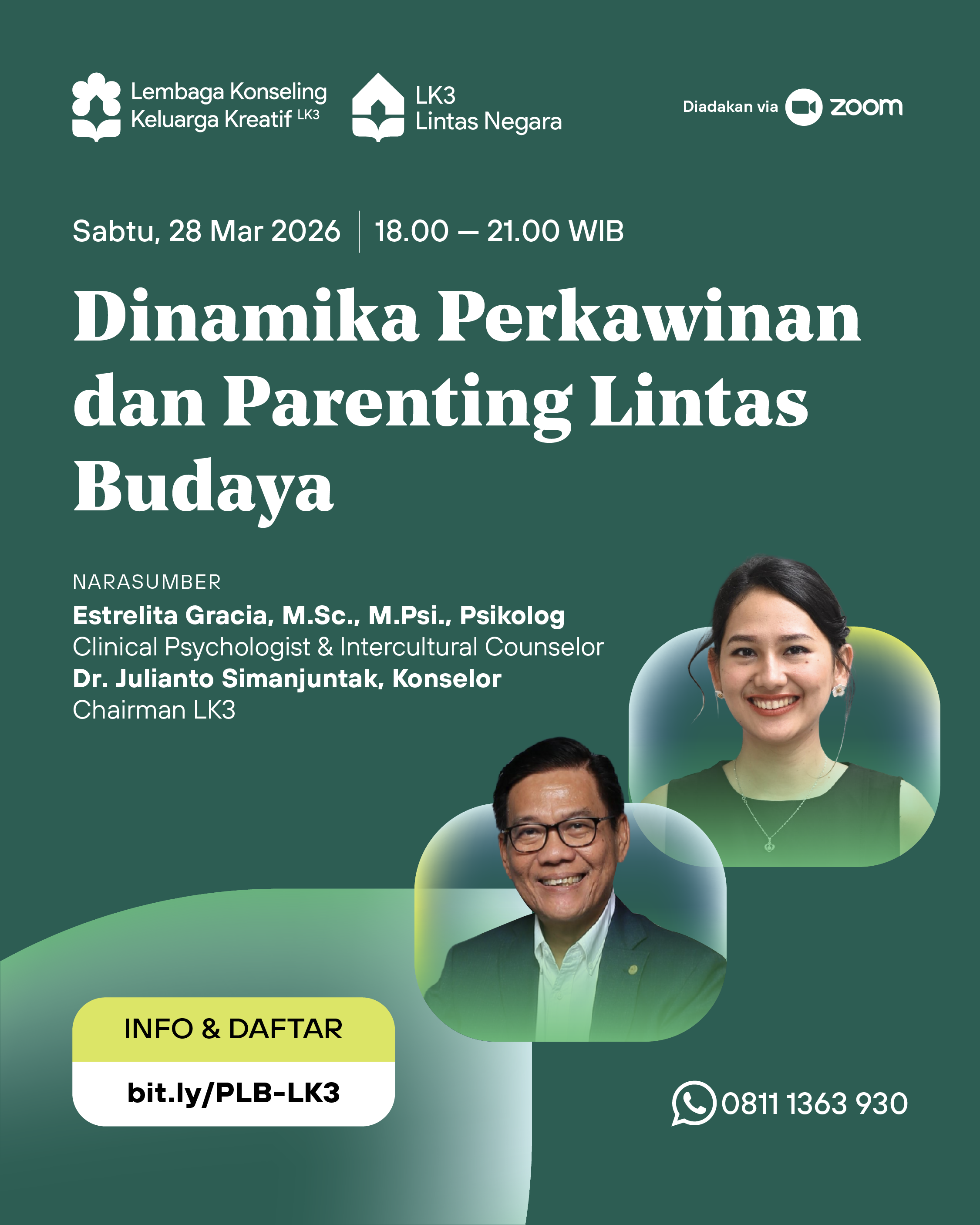 Dinamika Perkawinan dan Parenting Lintas Budaya