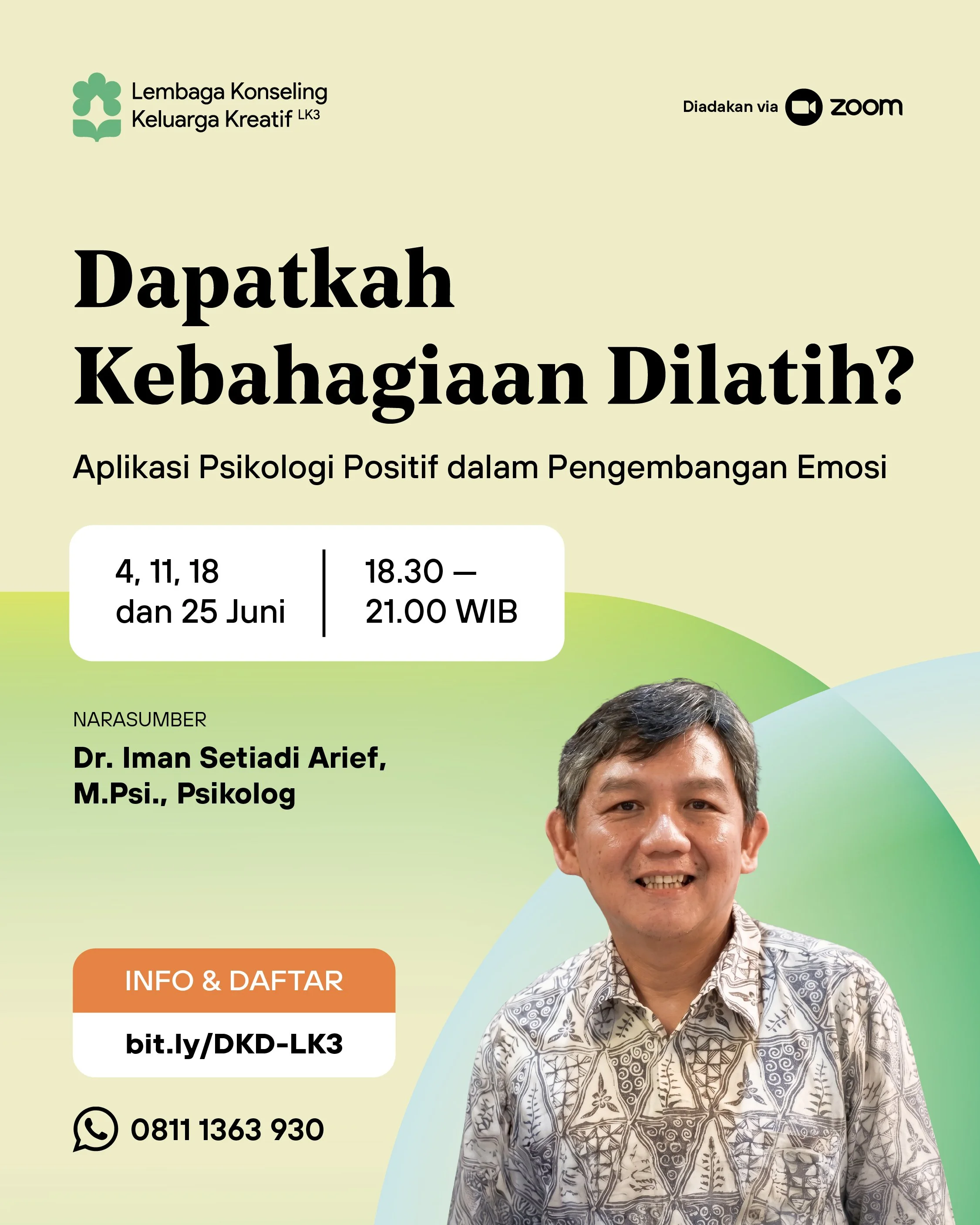 Dapatkah Kebahagiaan Dilatih ?