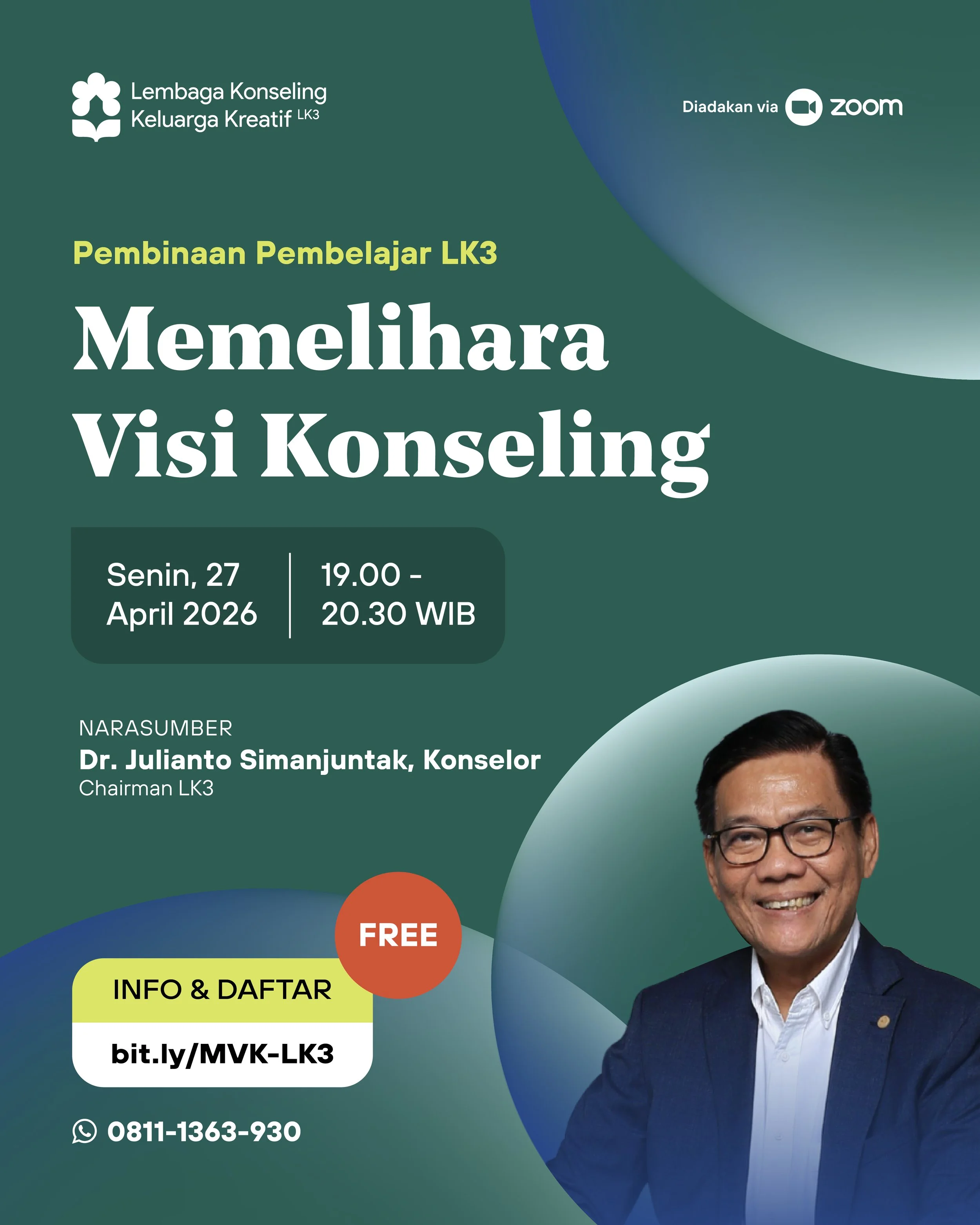 Memelihara Visi Konseling