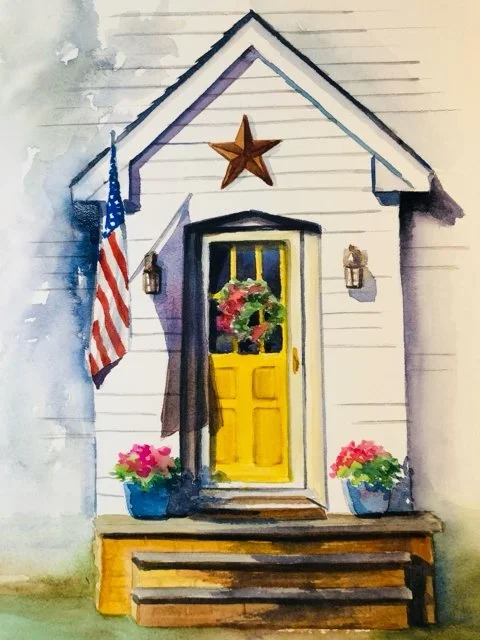 Watercolor Workshop: THE ARCHITECTURE OF WATERCOLOR - Painting Charming Doors and Windows