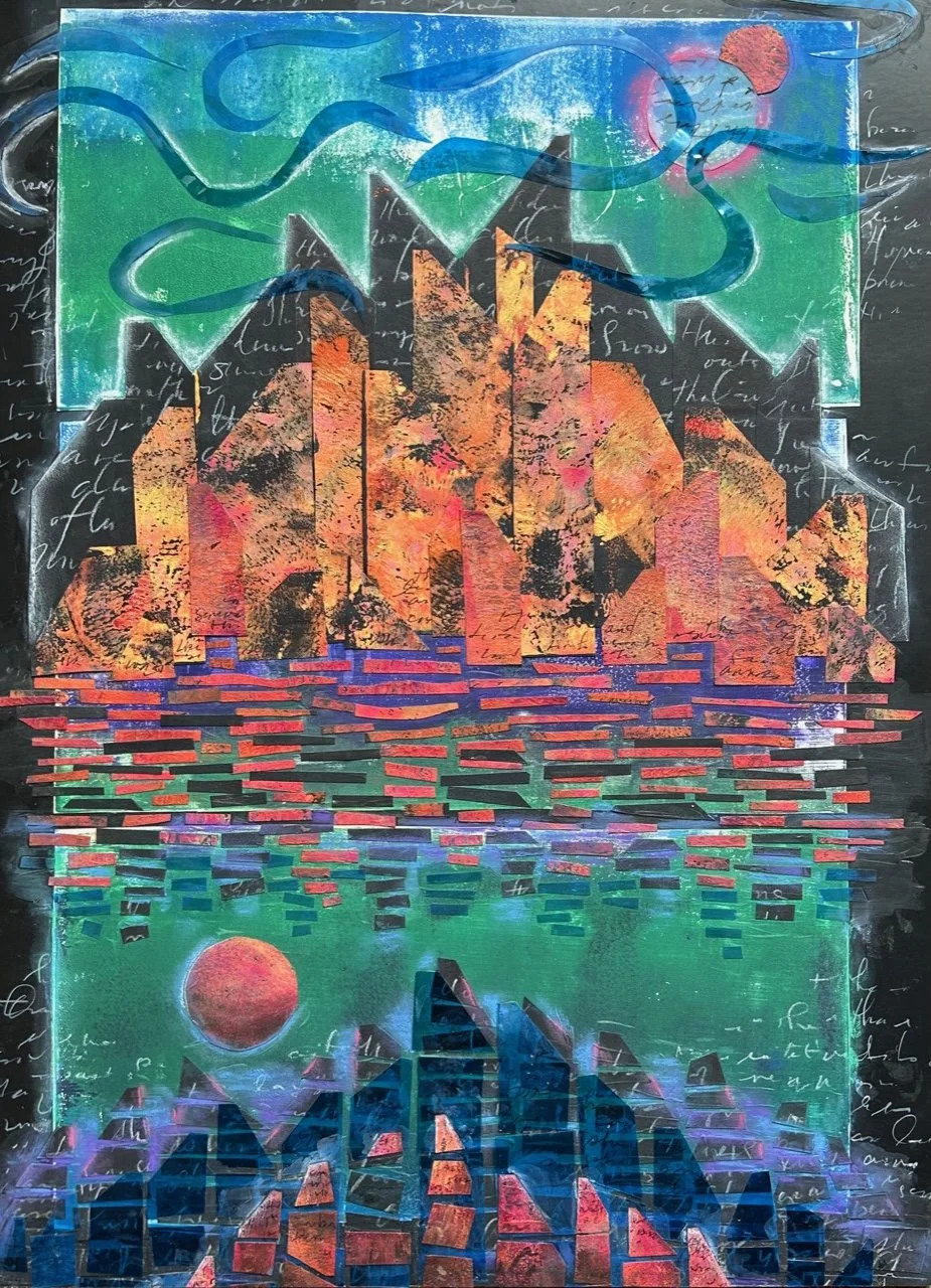 Mixed Media Collage Workshop with Carla Valentino