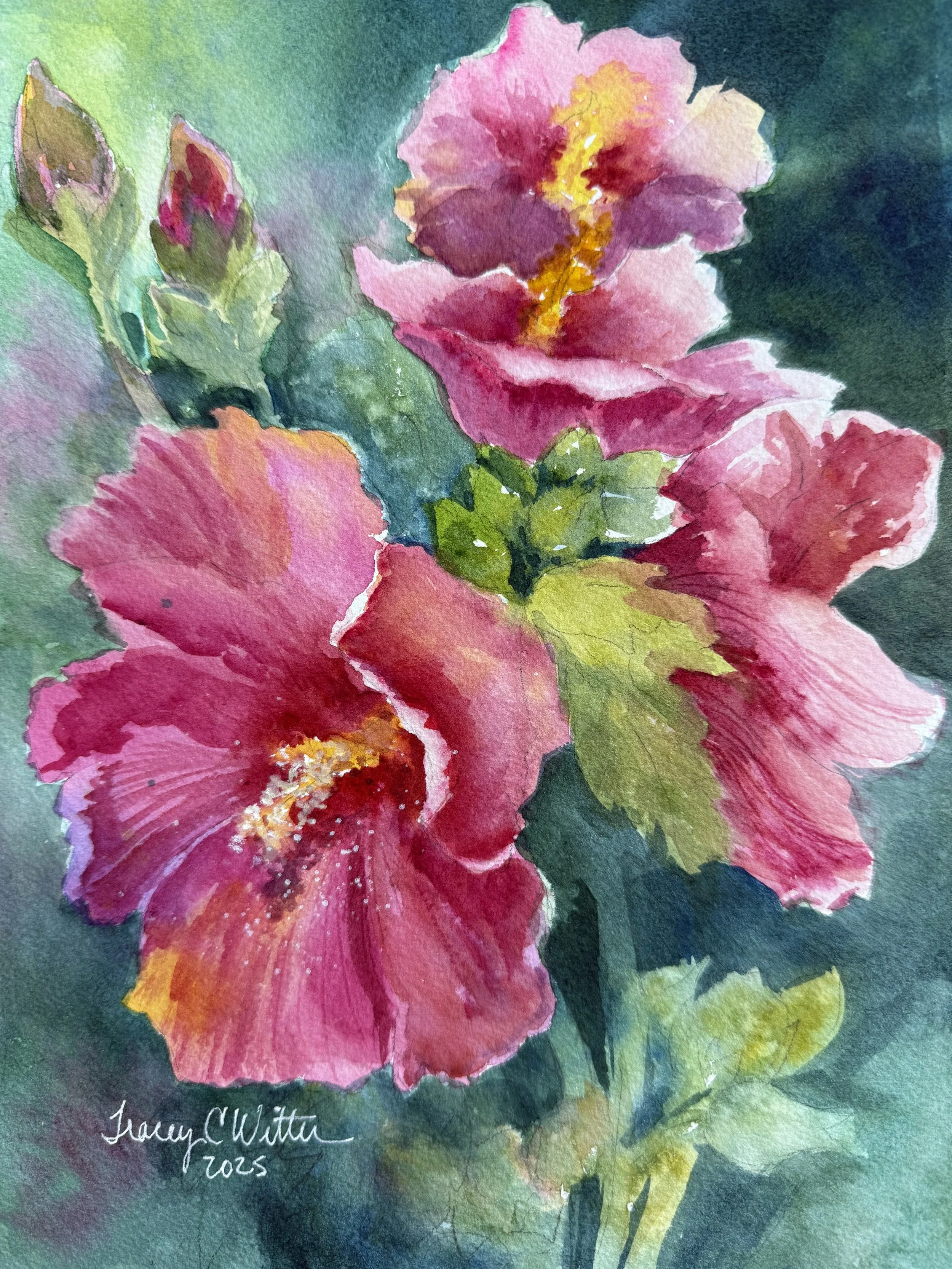Watercolor Classes                 with Tracey Witter