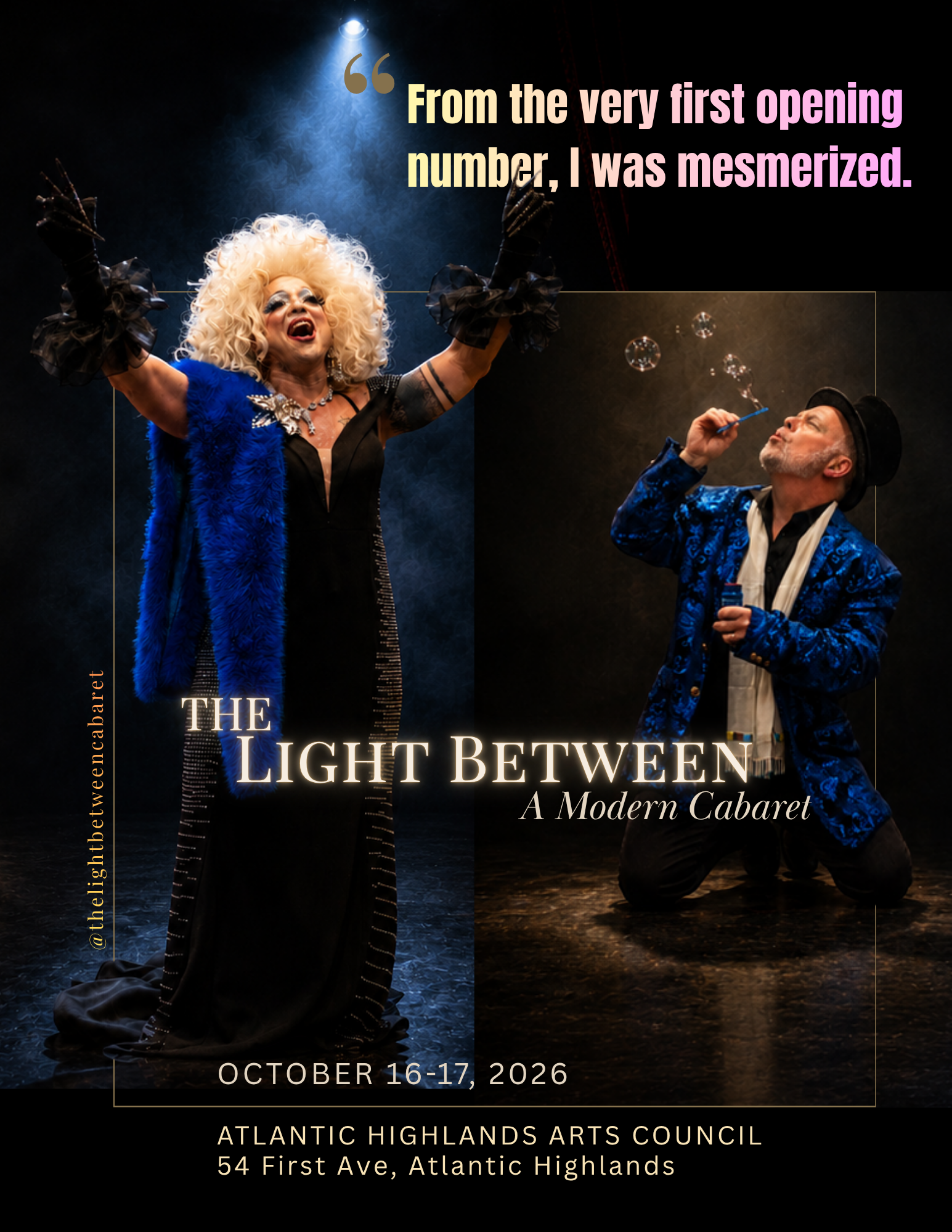 The Light Between: A Modern Cabaret