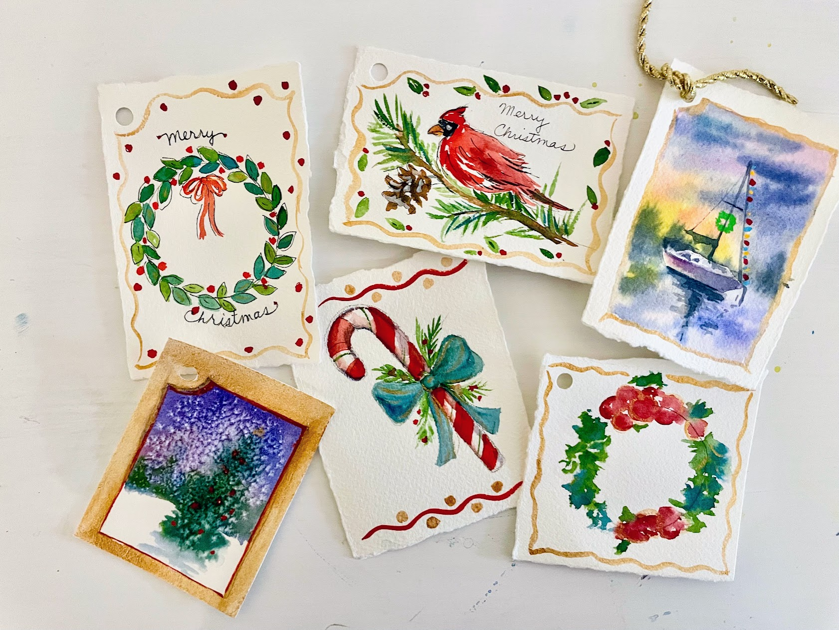 Holiday Watercolor Workshop