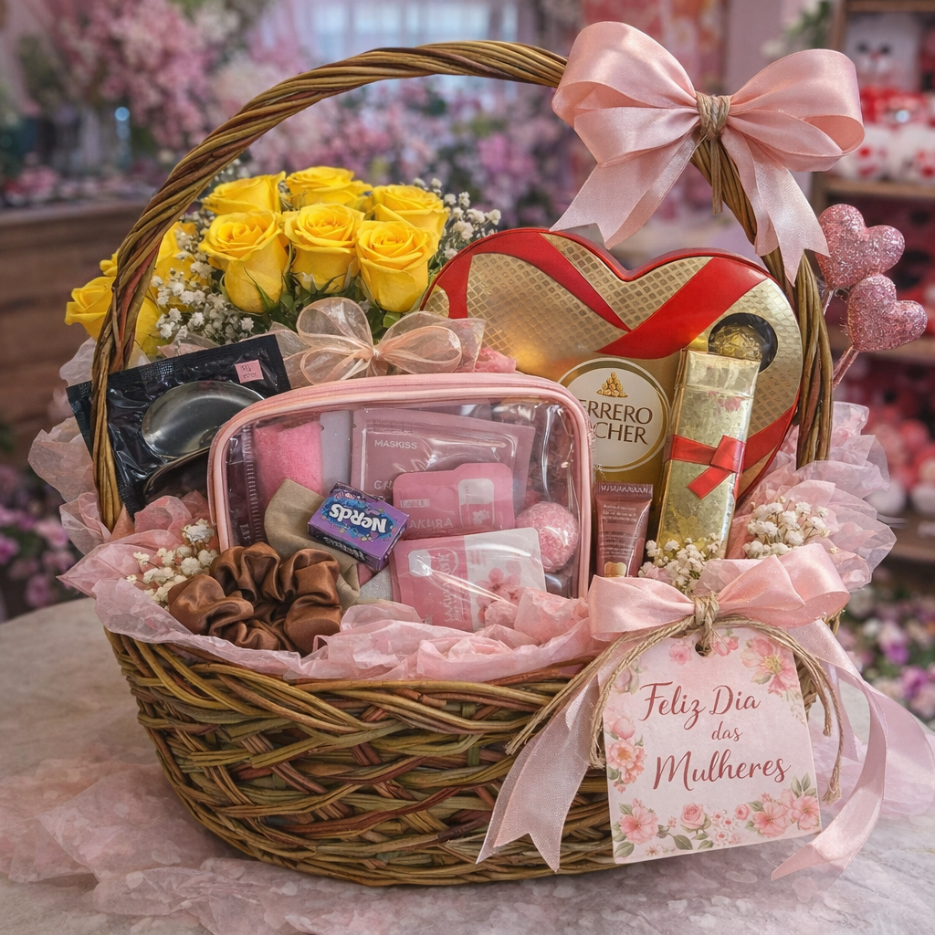 Mother's Day Yellow Flower basket