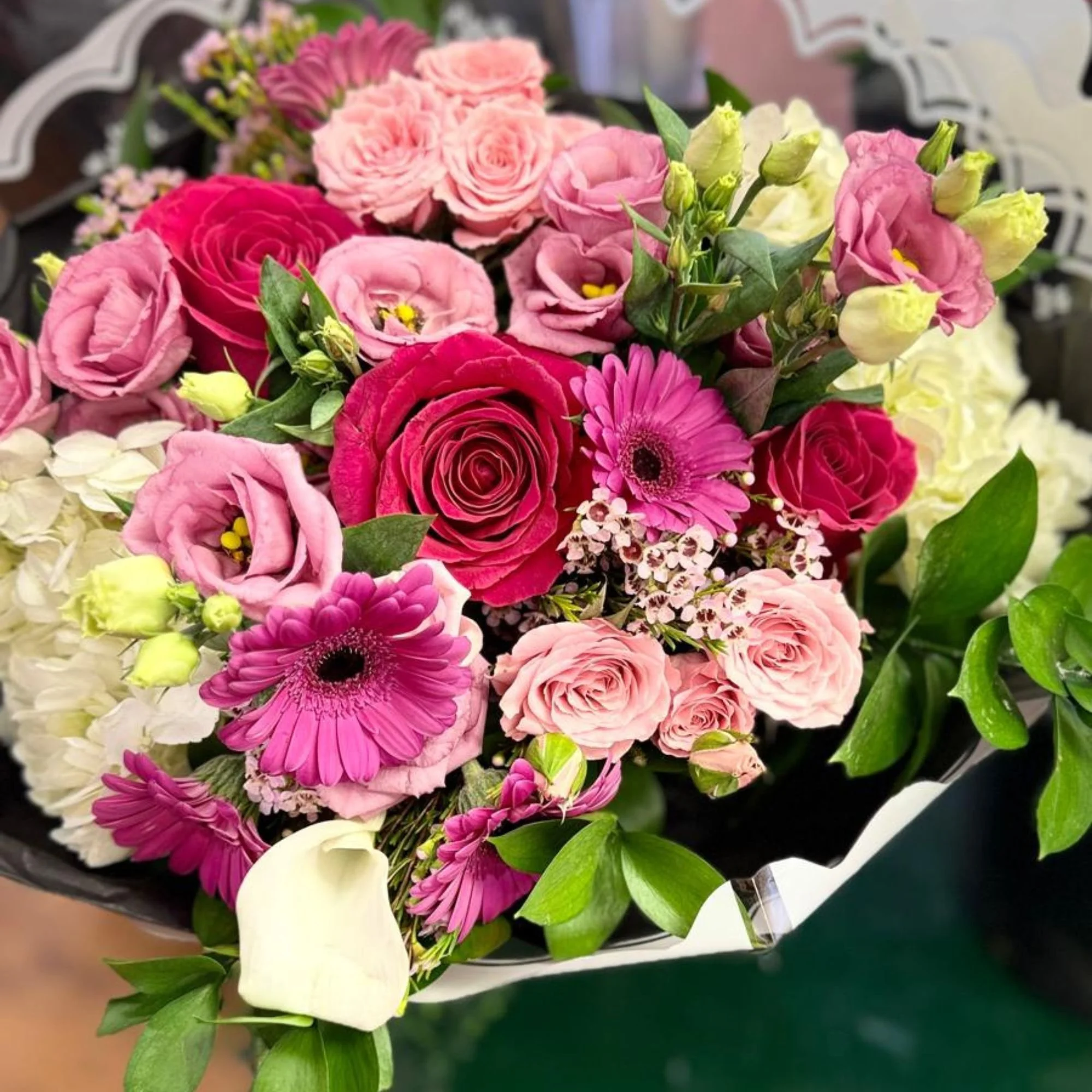 Romantic Pink Garden Bouquet