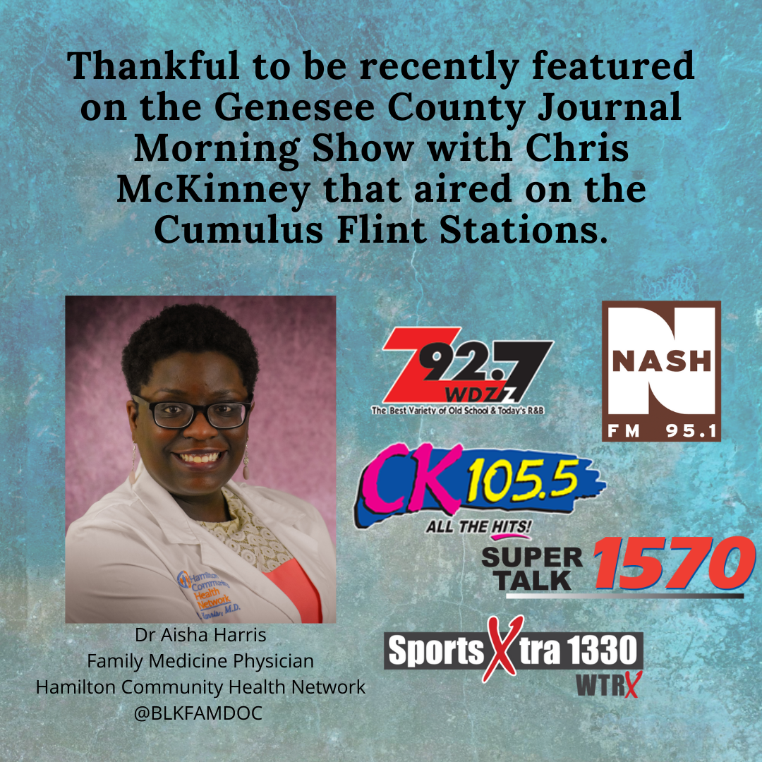 Genesee County Journal Morning Show with Chris McKinney featuring Dr Harris