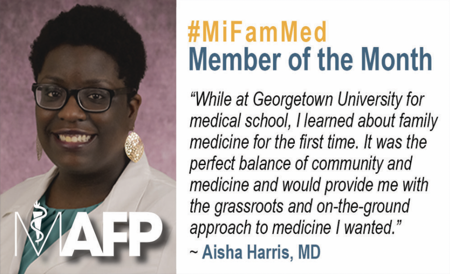 Flint Doctor Named Michigan Academy of Family Physicians Member of the Month