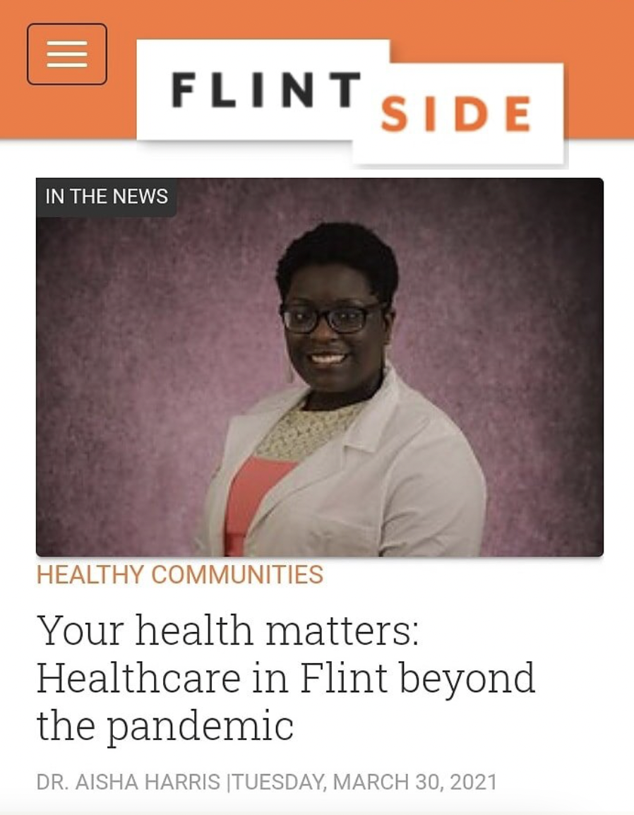 Your health matters: Healthcare in Flint beyond the pandemic