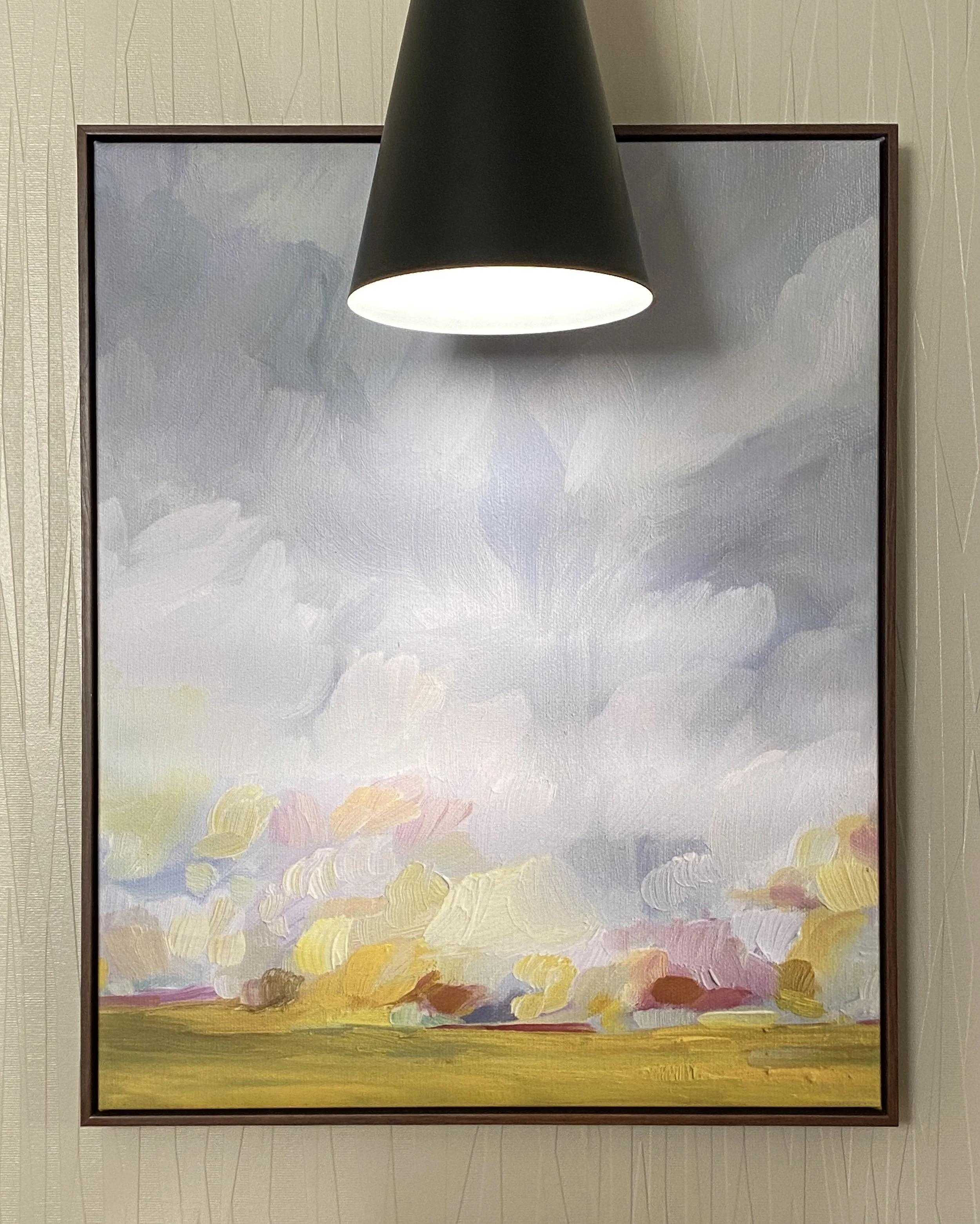 CEILING MOUNTED NIGHTSTAND LIGHT