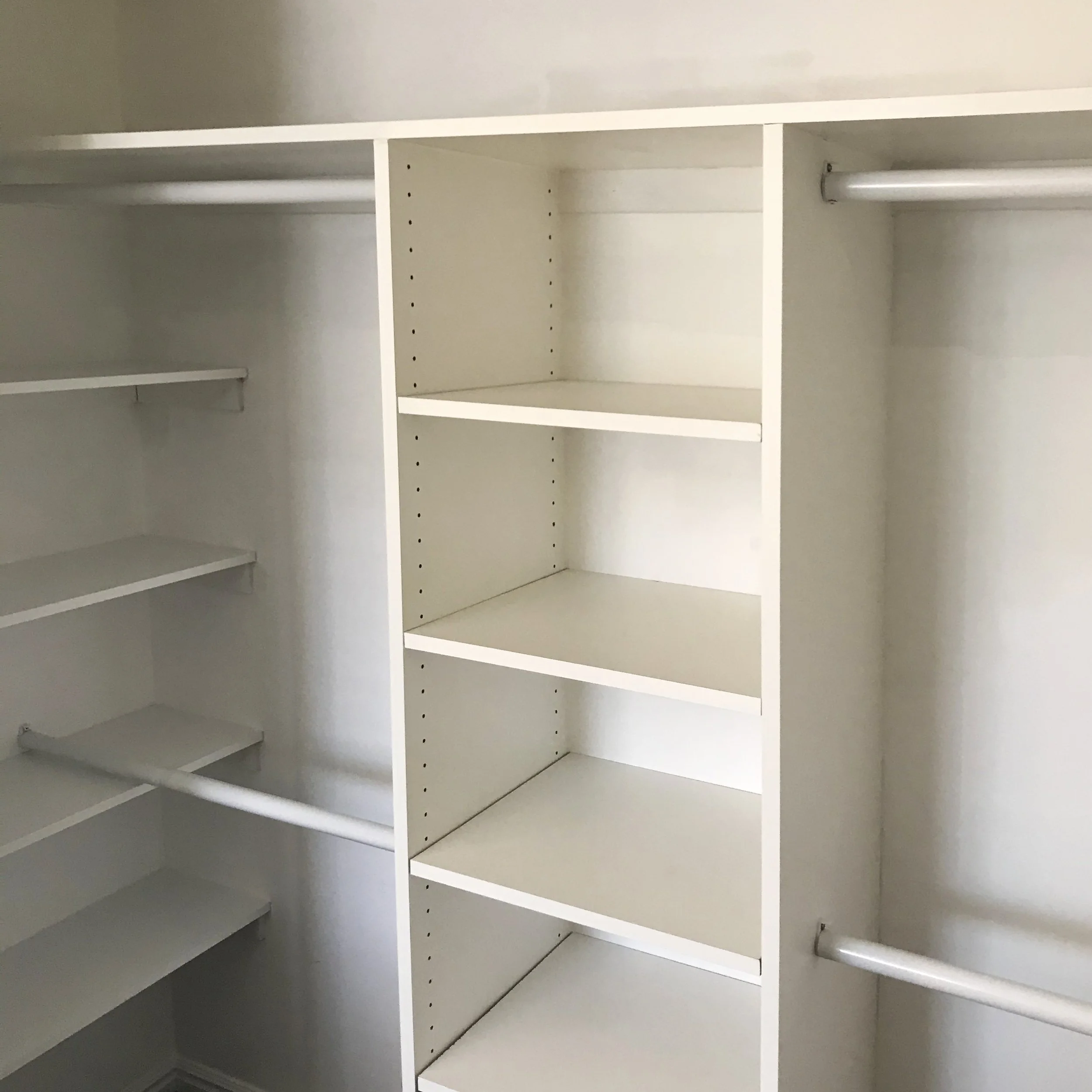 Custom Reach-in Closets
