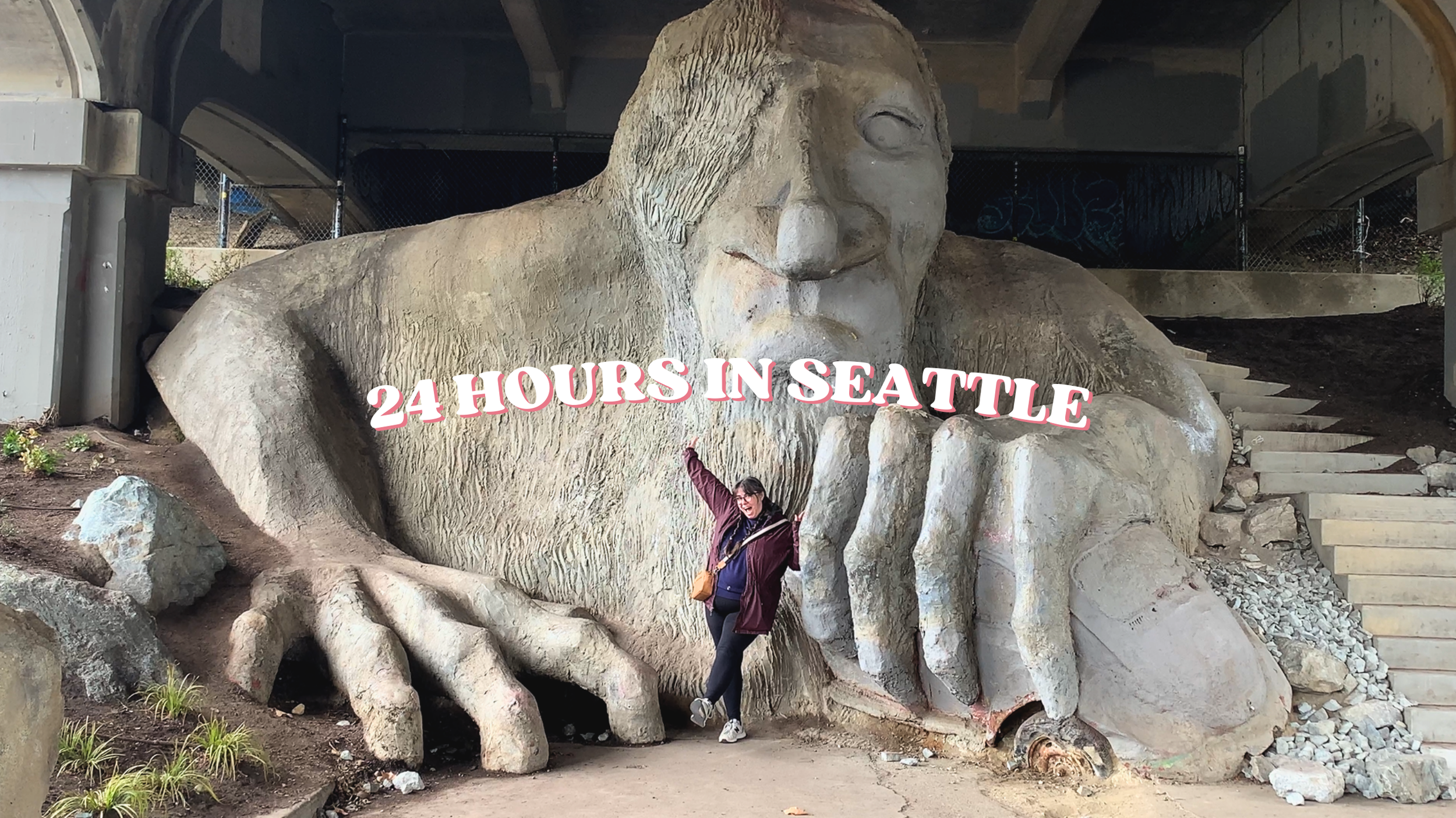Quick 24 Hours in Seattle vlog – and yes there’s ferry boats, coffee, and TROLLS!