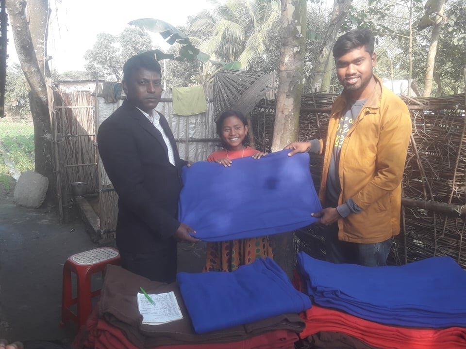 Blankets for Bangladesh