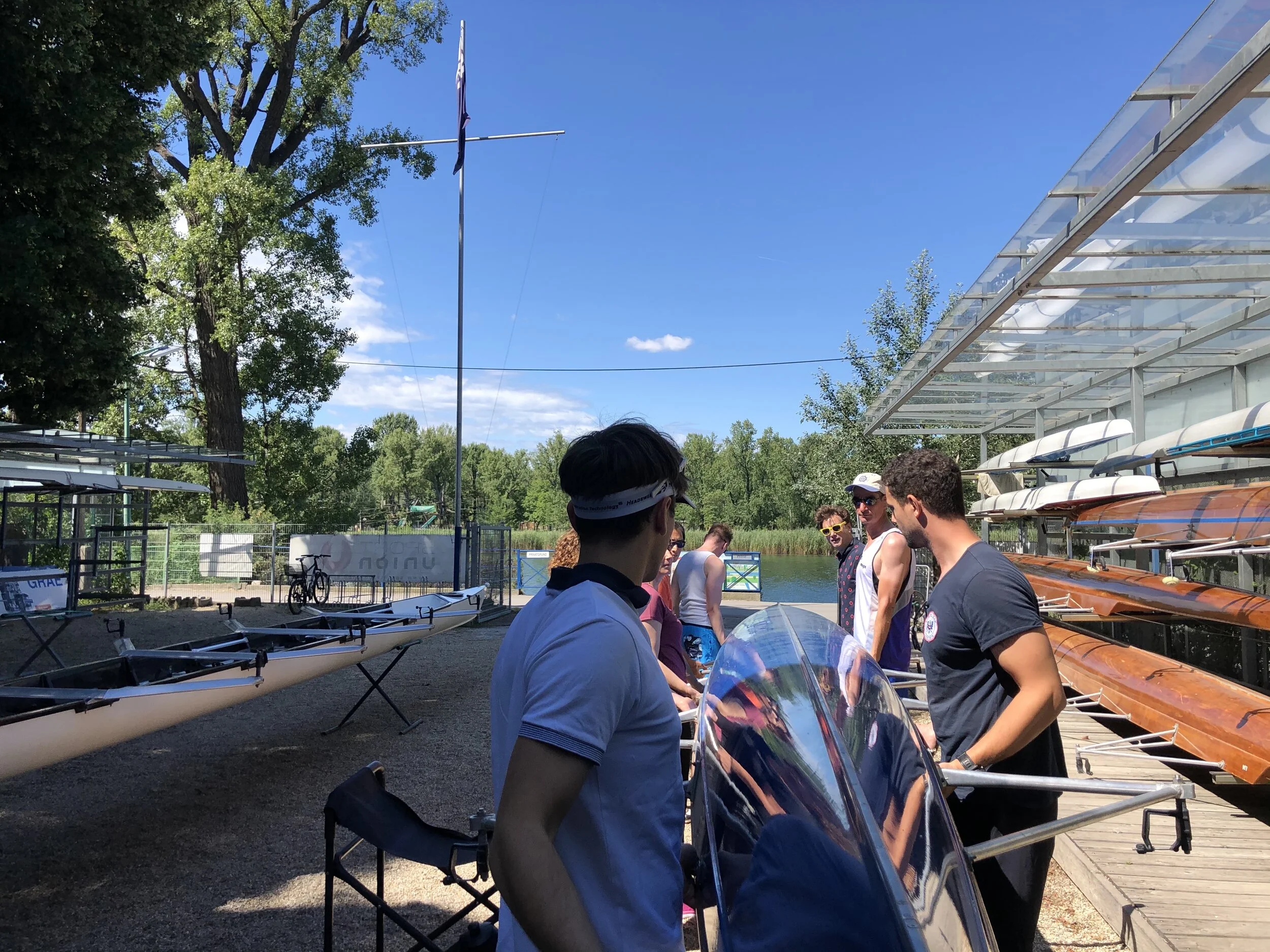 Scenic shot of the beach with waves hitting the rocks.