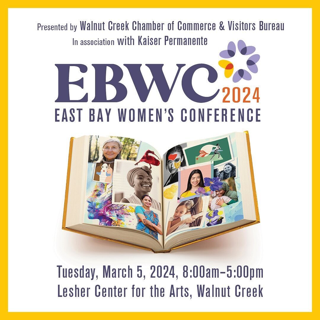 Join us at this inspiring women&rsquo;s conference in Walnut Creek. We hope to see you there! #sfbayareaevents #walnutcreekca #leshercenterforthearts