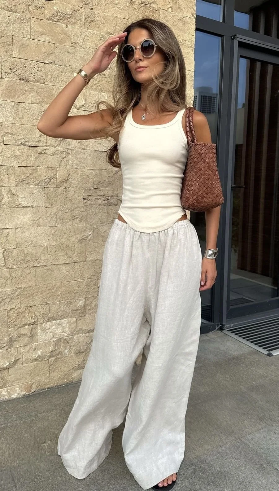 Linen Pants + White Tank Top_2.jpg