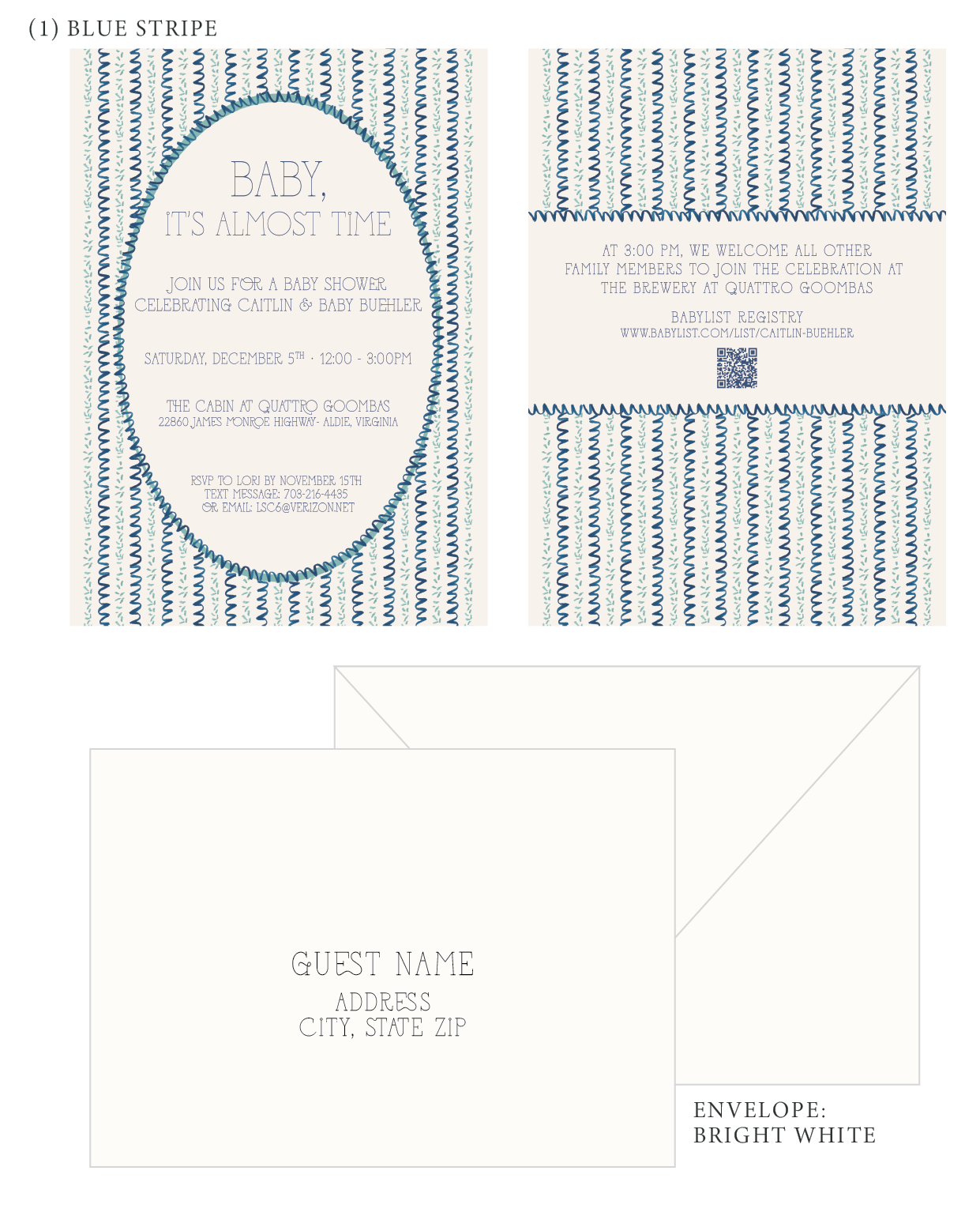 Baby Shower Signage (Per Design)