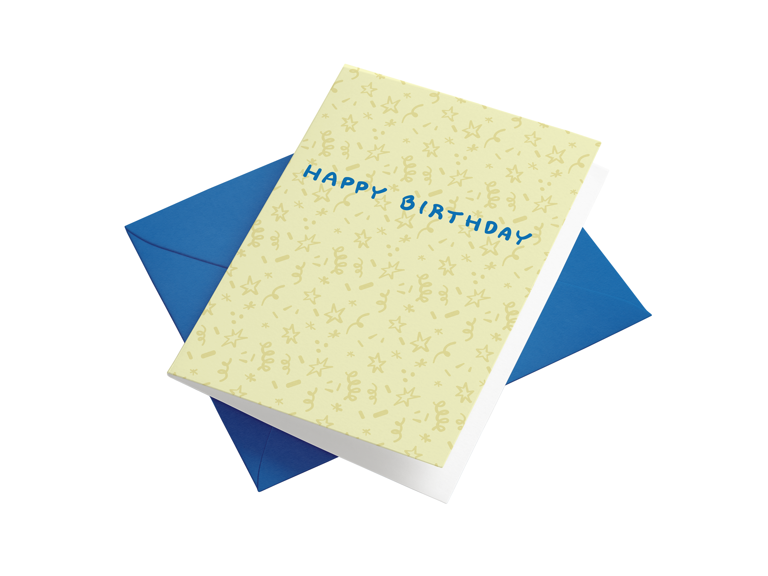 Happy Birthday Confetti - Greeting Card