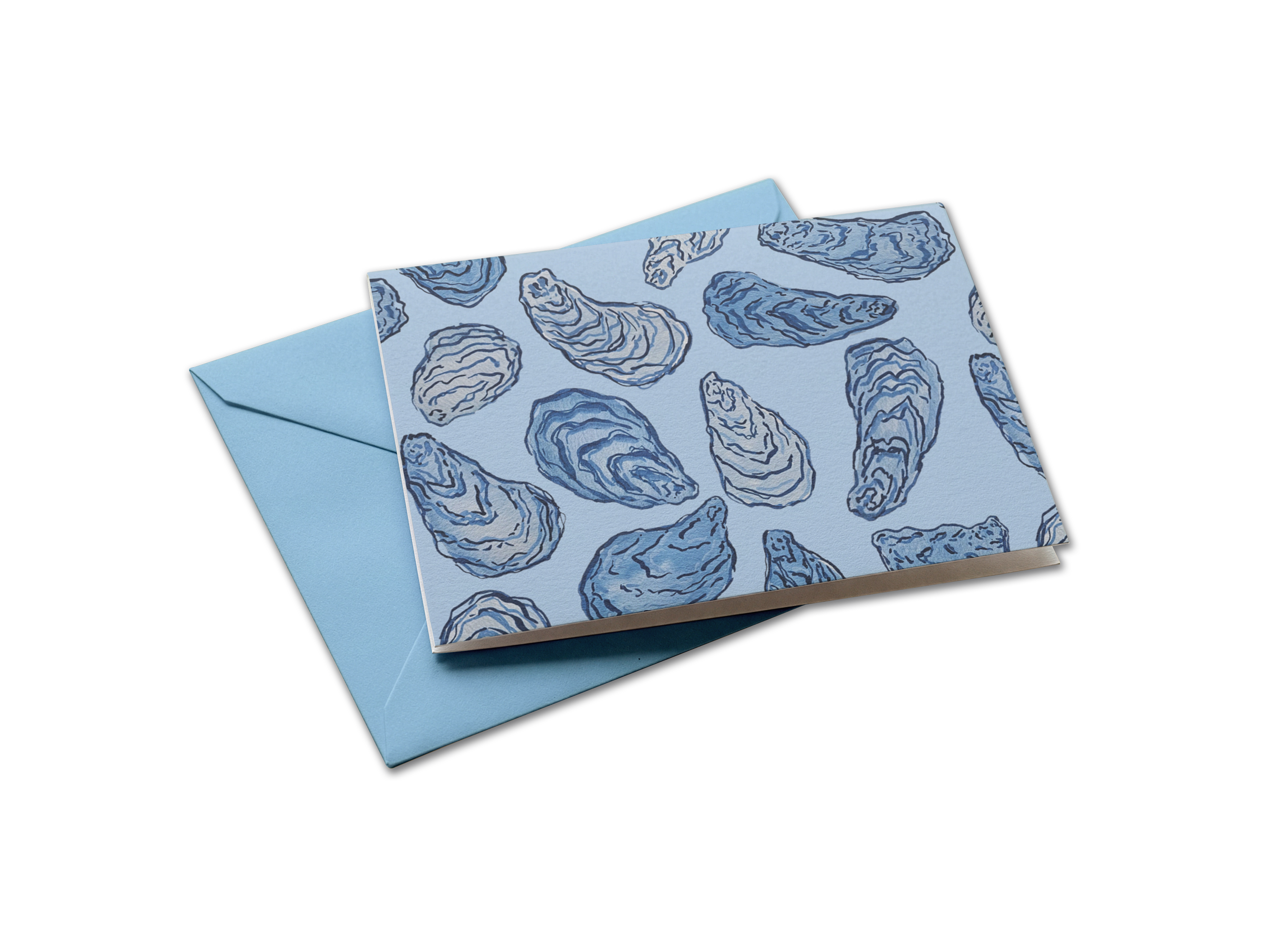 Oysters - Greeting Card