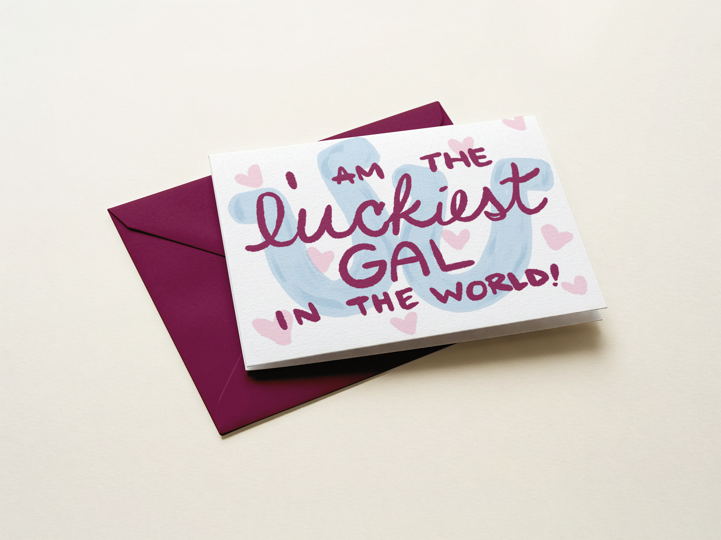 Single Card - Luckiest Gal