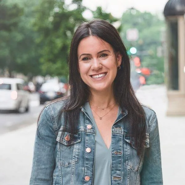 Close-up of Katie Jacobi, LPC licensed therapist from The Sterling Group DC