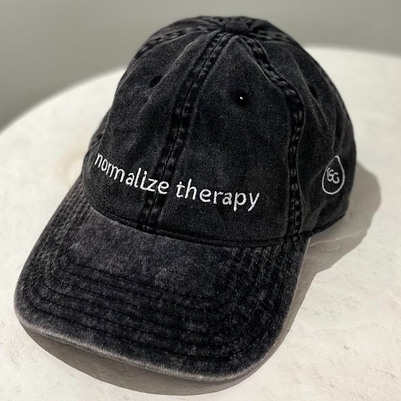 'normalize therapy' baseball hat
