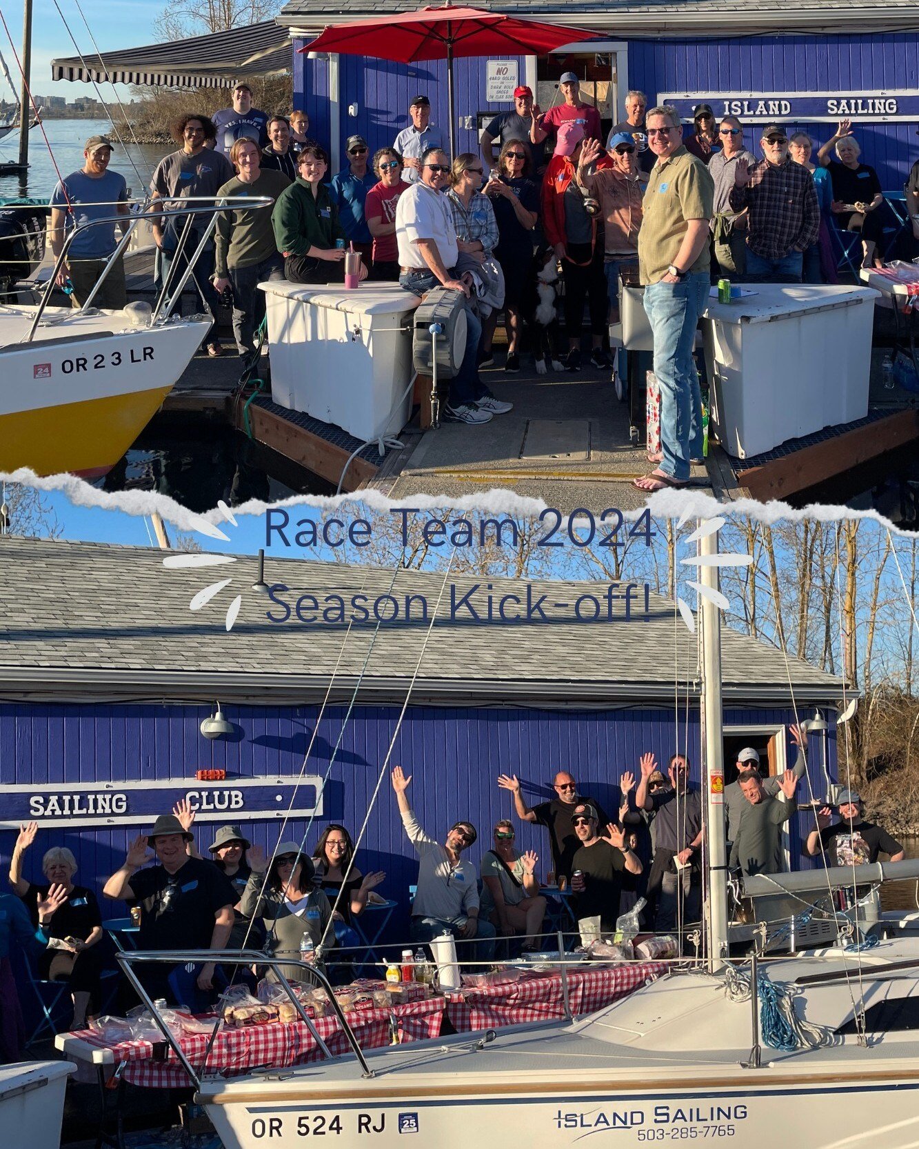 What an incredible start to the 2024 season with the Island Sailing Club Race Team! 🌊⛵ Big thank you to everyone who made it out for our kickoff event. Your passion and love for sailing truly set the tone for what's shaping up to be an unforgettable