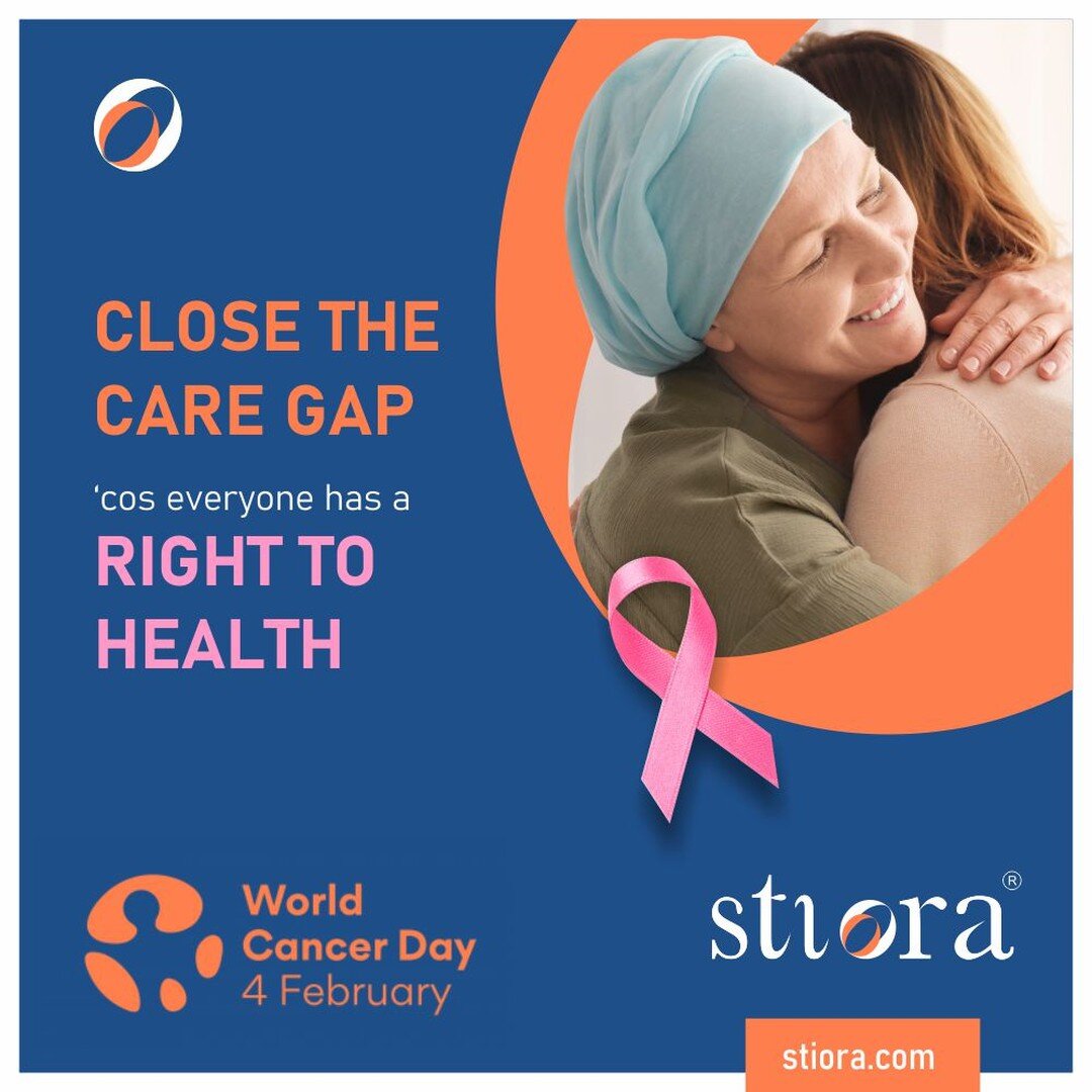 Every single one of us can make a difference, large or small, together we can make real progress in reducing the global impact of cancer by creating awareness on this day.

#Stiora #StioraIndia #WorldCancerDay #CloseTheCareGap #WorldCancerDay2022 #Ca