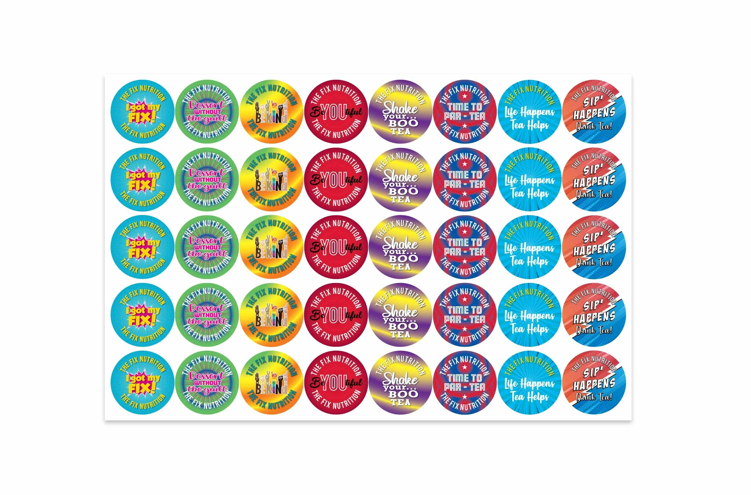 2" Gloss Vinyl Stickers - 4th Run