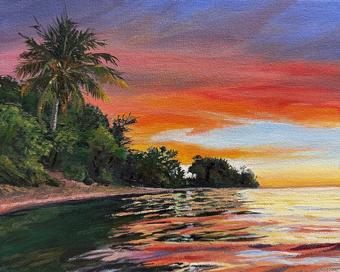 patrizia arroyo|art by arroyo|hawaiian art|aniniglow.jpg