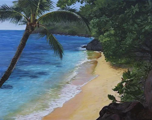 Patrizia Arroyo|Art by Arroyo|hawaiian art|hideawayslookout|Princeville|oil painting.jpg