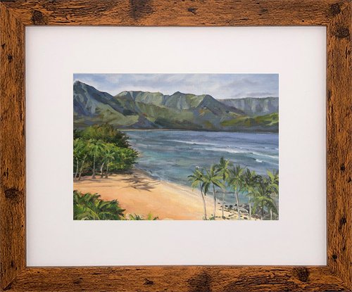 Patrizia Arroyo|Hawaiian Artist|rustic framed print|puupoa|oil painting.jpg