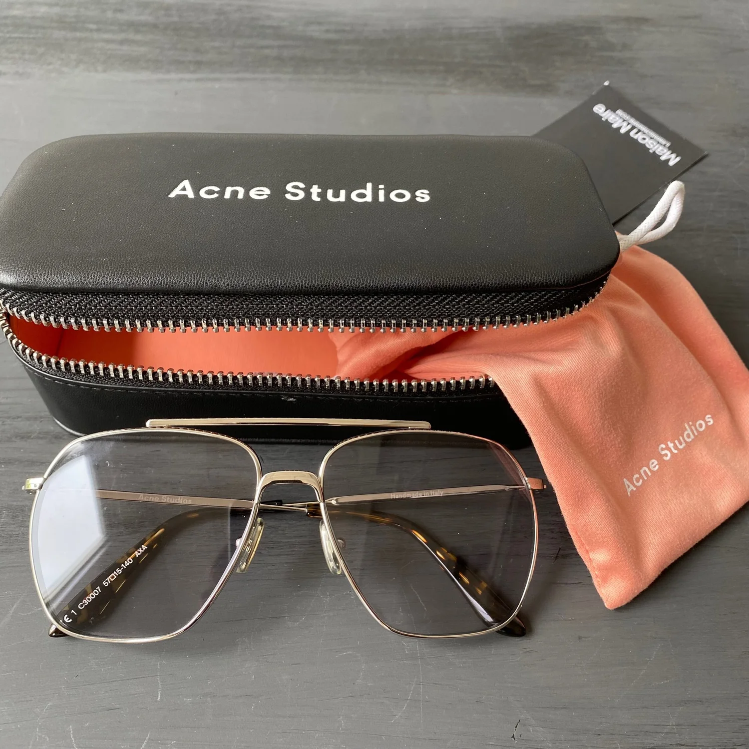 ACNE Studios Aviator Sunglasses — Maison Maire ACNE Studios Aviator Sunglasses — Maison Maire