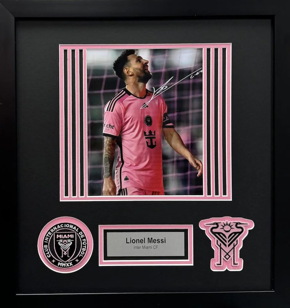 Lionel Messi Miami Jersey Current Bid is $1,100.00