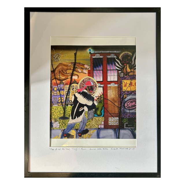 Make it Out the Hood, Norf & Penn Original Print by Mark Anthony West
