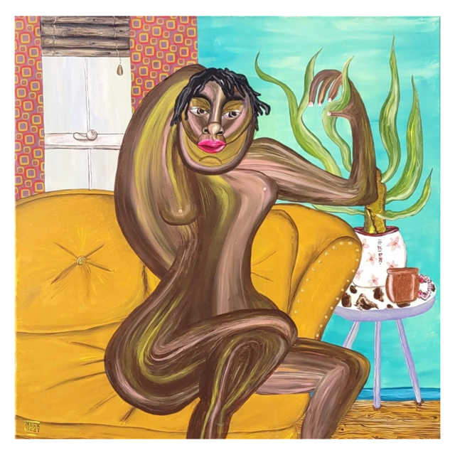 Mark West on the Couch by Mark Anthony West