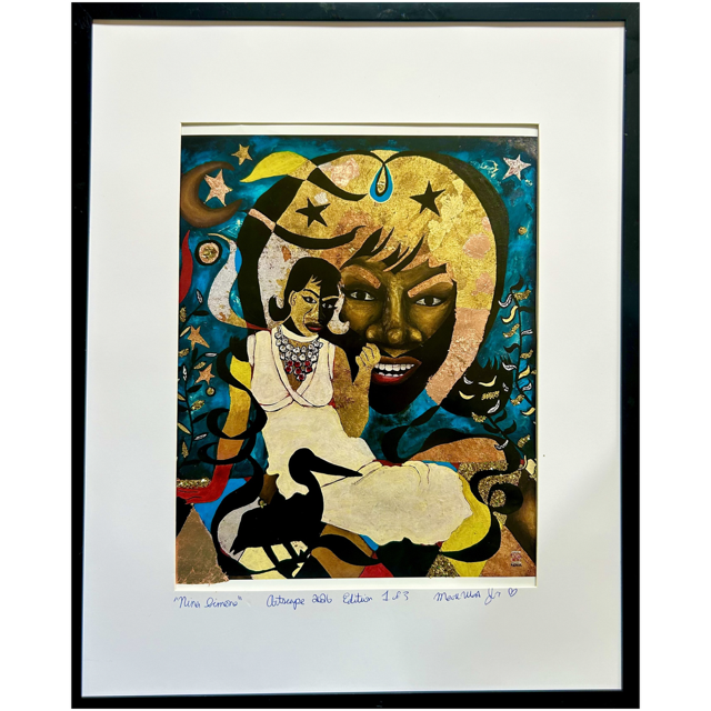 Queen Nina (Nina Simone)- Original Print, Numbered (Copy)