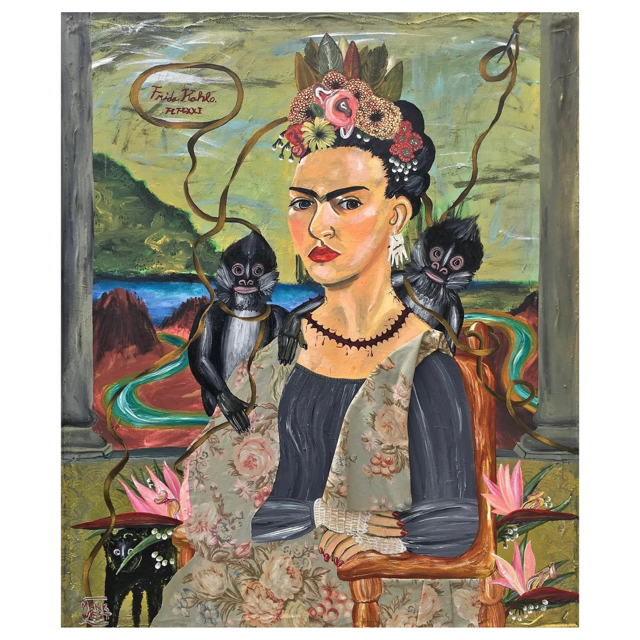 Frida as Mona by Mark Anthony West
