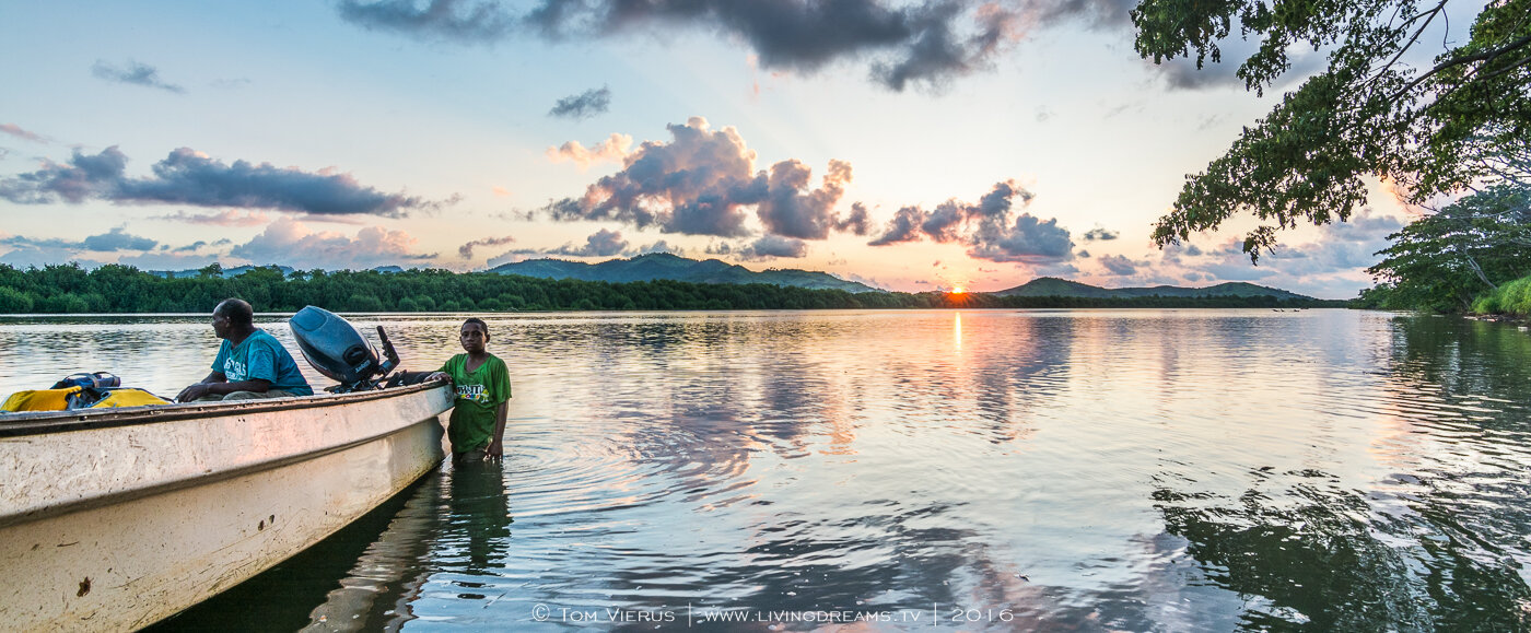 Shark nursery project, Fiji - Update II - Fishing for sharks