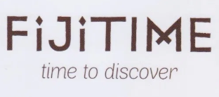 Fiji TIME logo with the slogan 'time to discover'
