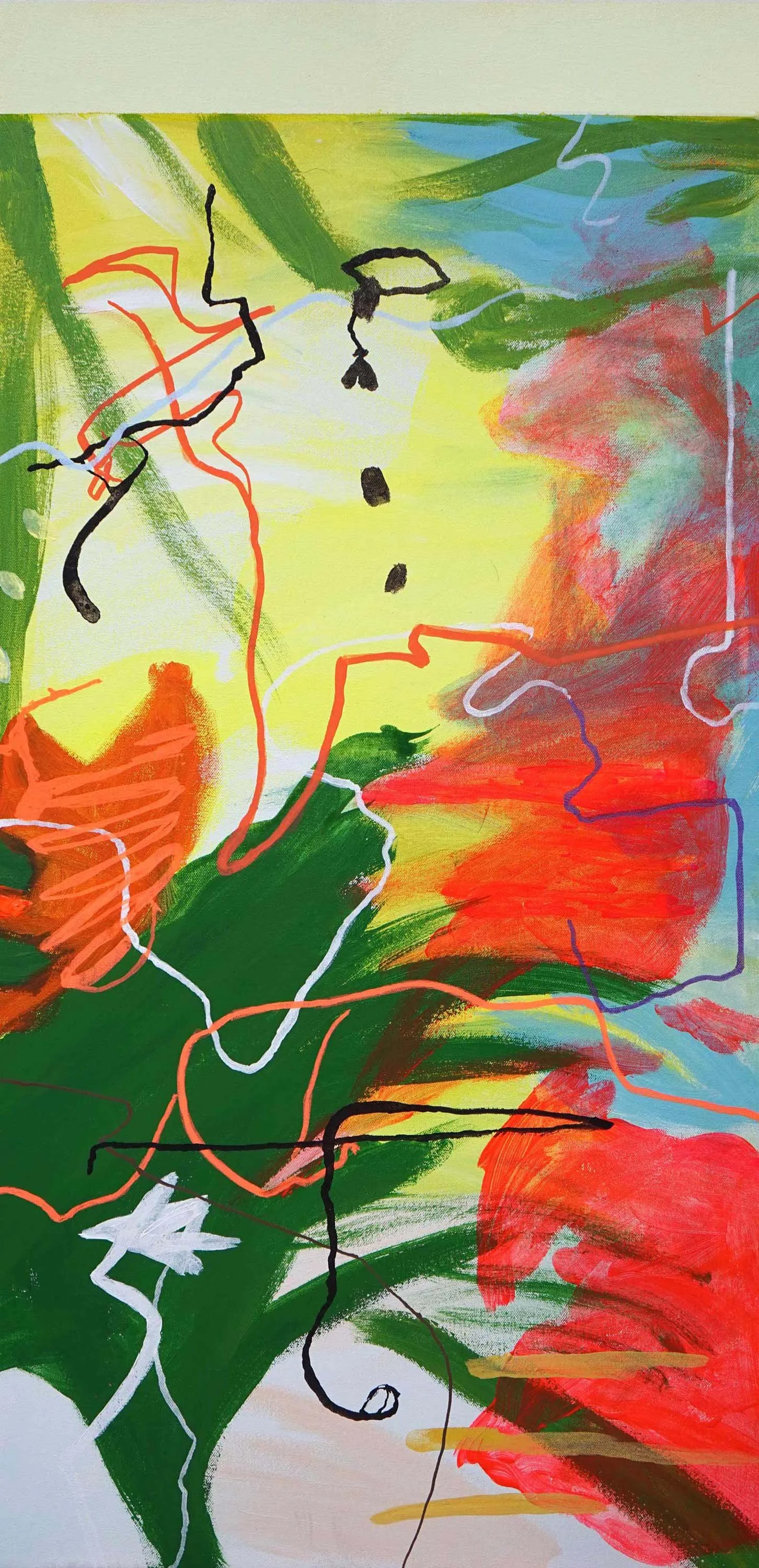 My Favorite Place, 51 x 104cm, Acrylic on canvas