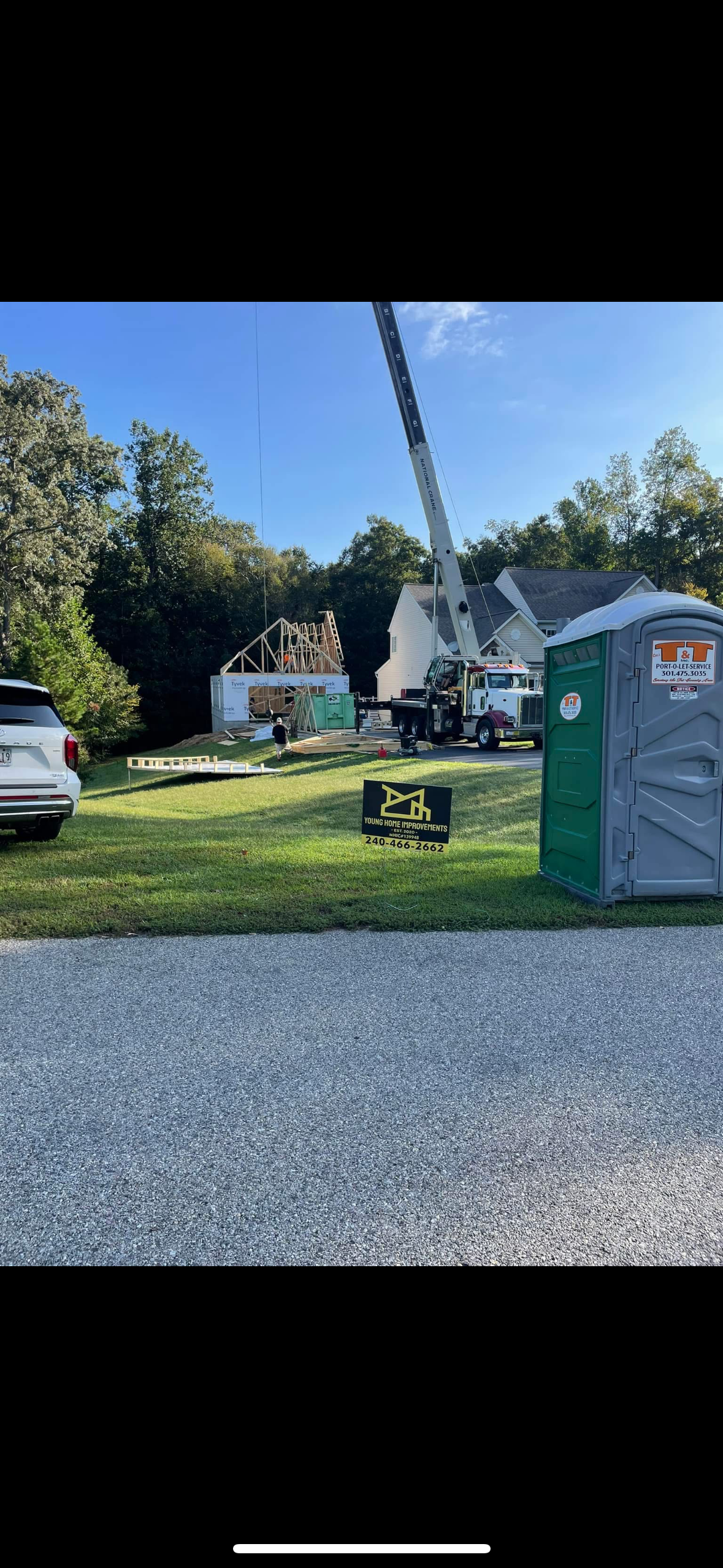 Framing of Detached Garage