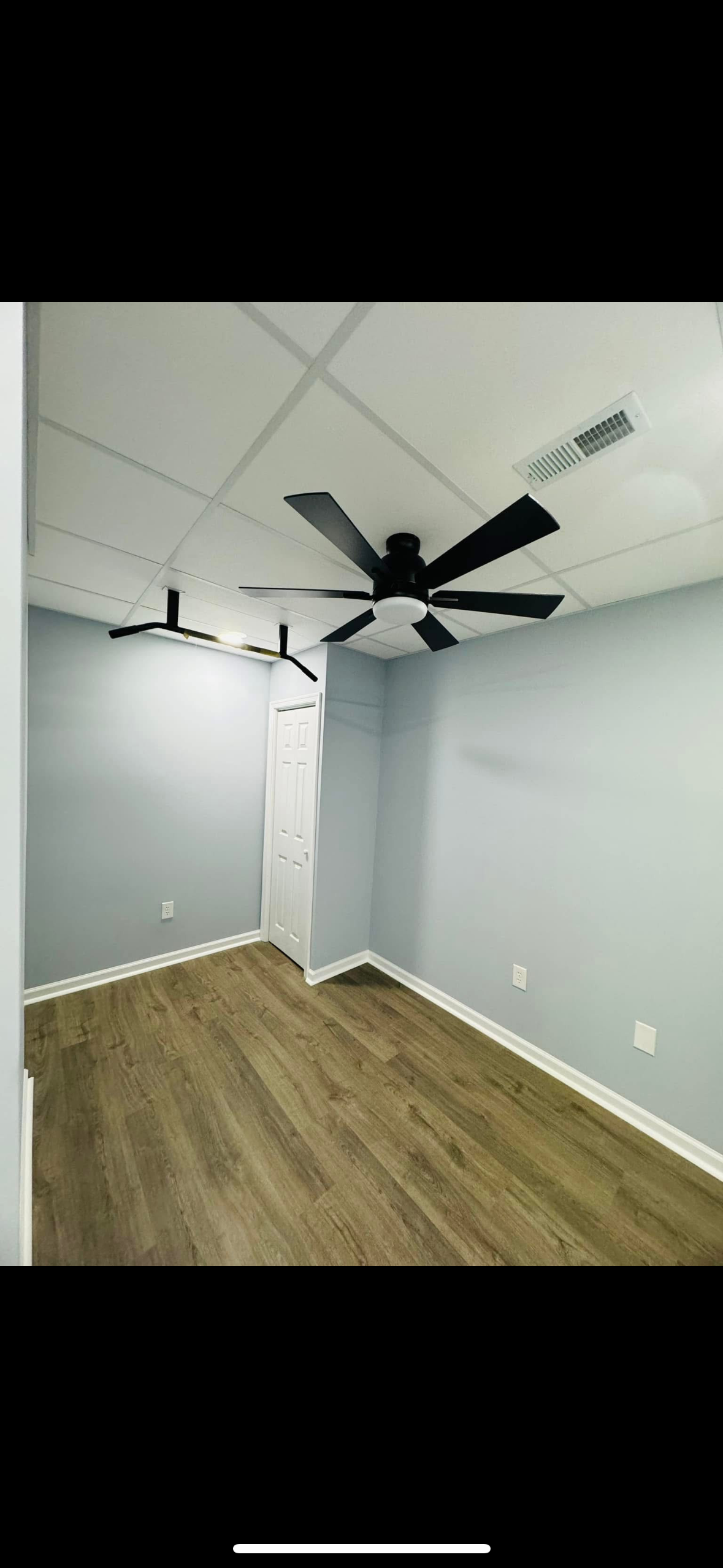 Finished a unfinished basement 