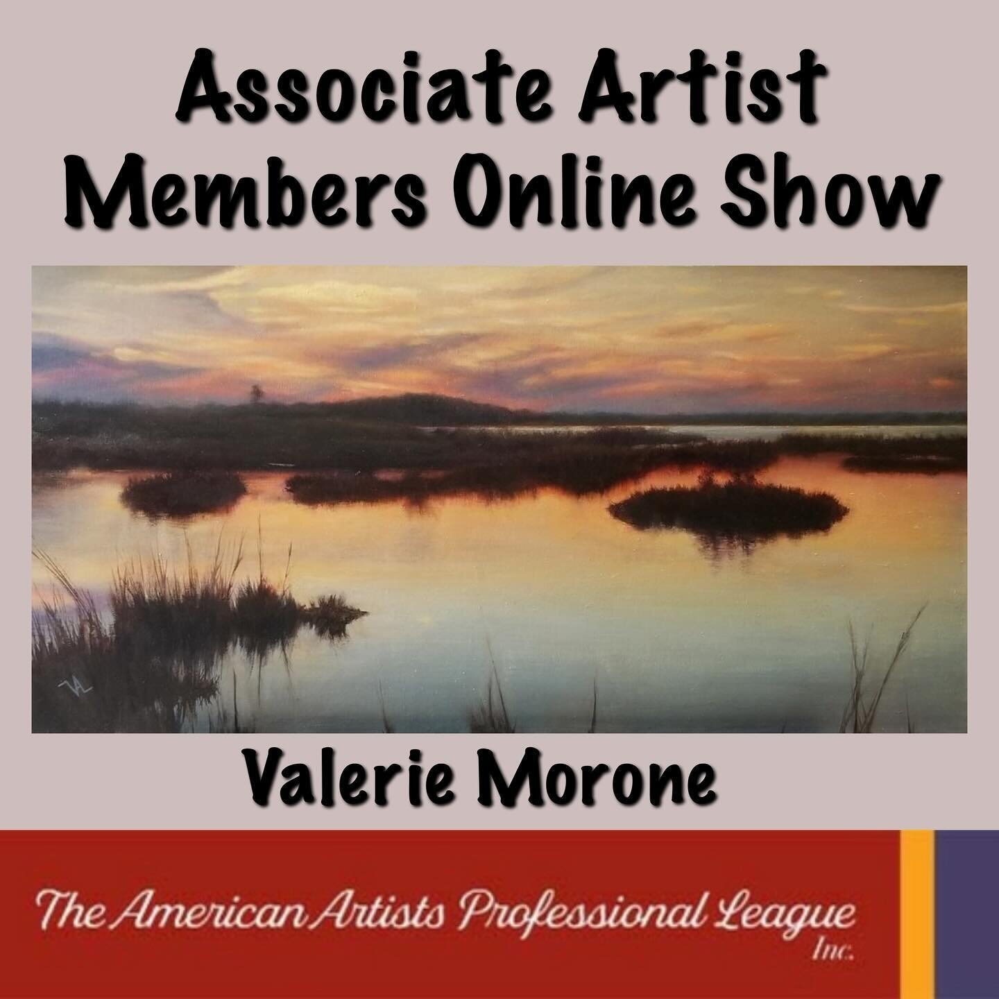 Artist Spotlight in The Associate On Line Show!  Today The American Artist Professional League proudly presents Valerie Moron&rsquo;s &ldquo;Islands in the Sky 2&rdquo;. It is part of the online show and is for sale at $850. 

  Valerie has been draw